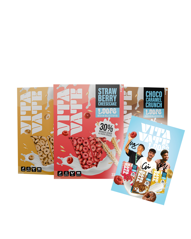 3er-Probierpaket VitaVate Loops (3x 330g-Packung)