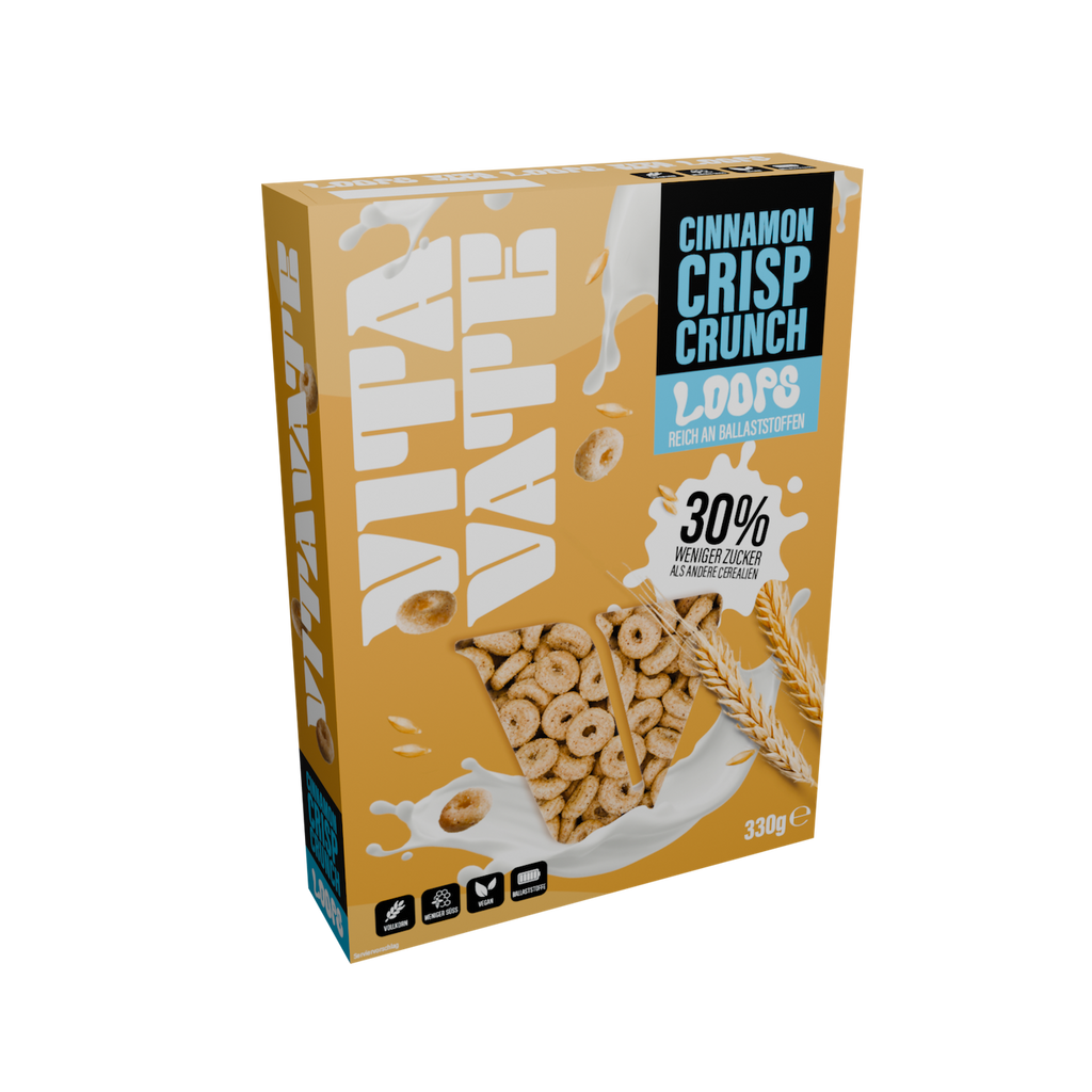 7er-Tray VitaVate Loops Cinnamon (7x 330g-Packung)