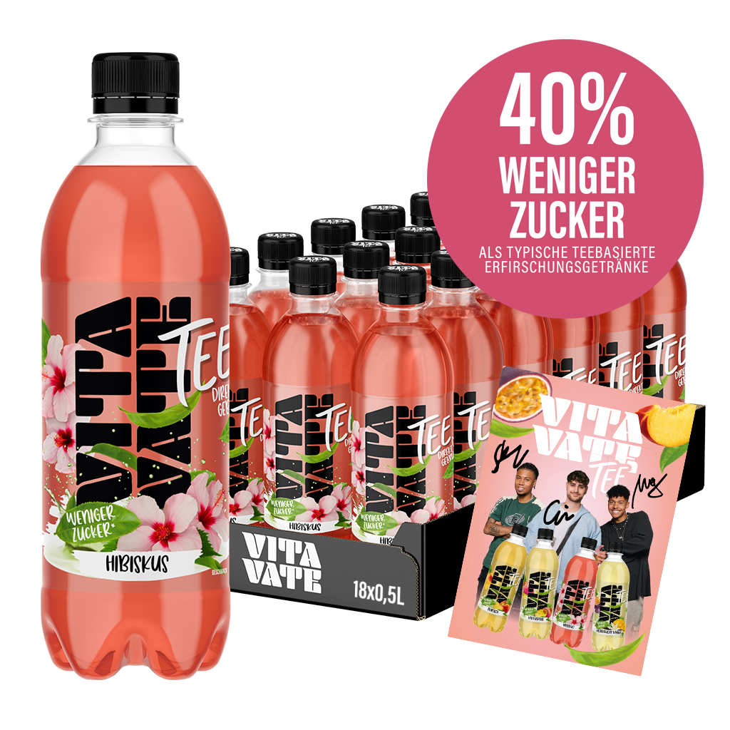 18-er Pack VitaVate Tee Hibiskus