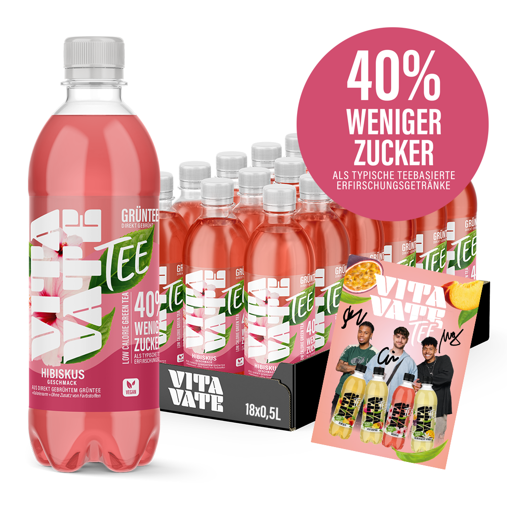 18-er Pack VitaVate Tee Hibiskus