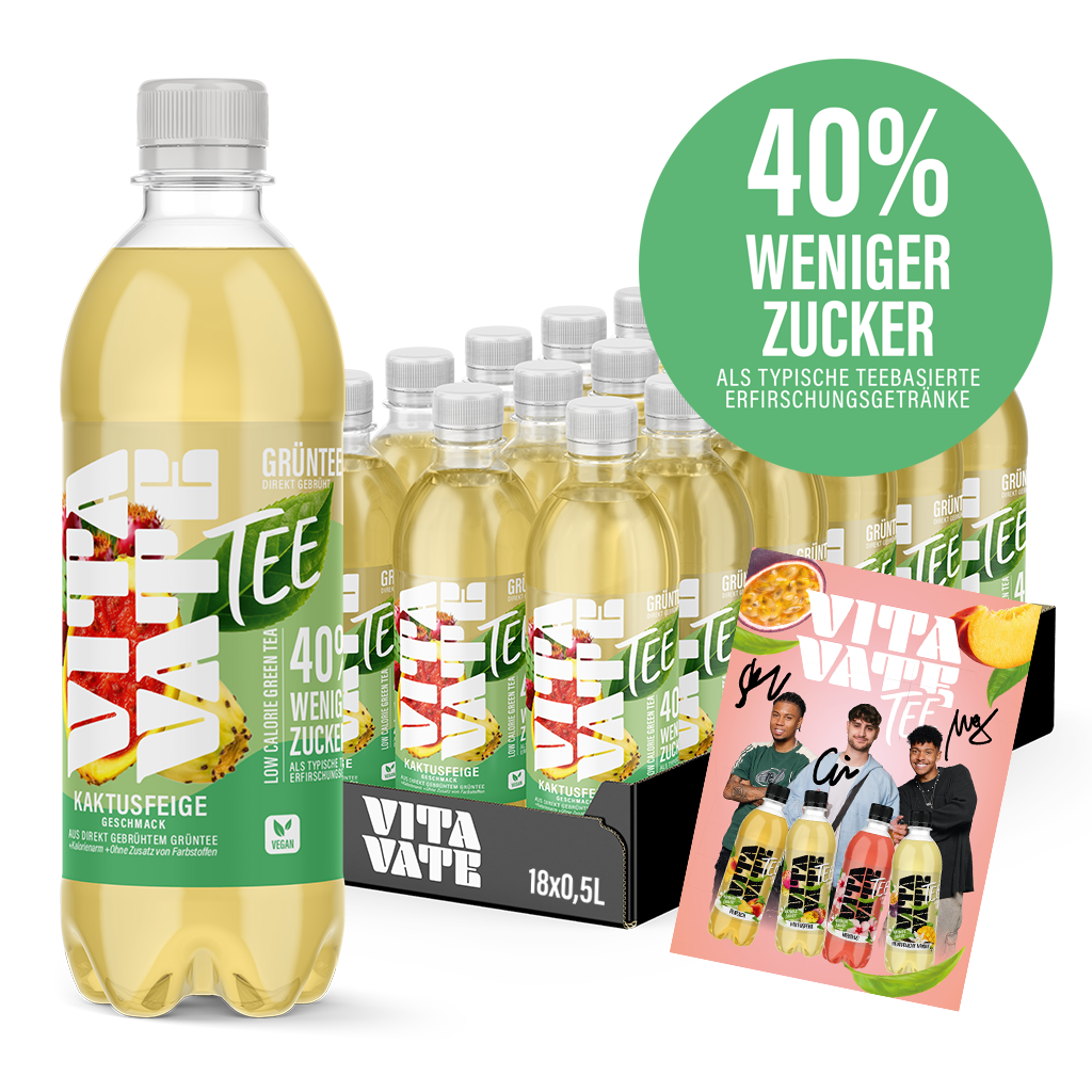 18-er Pack VitaVate Tee Kaktusfeige