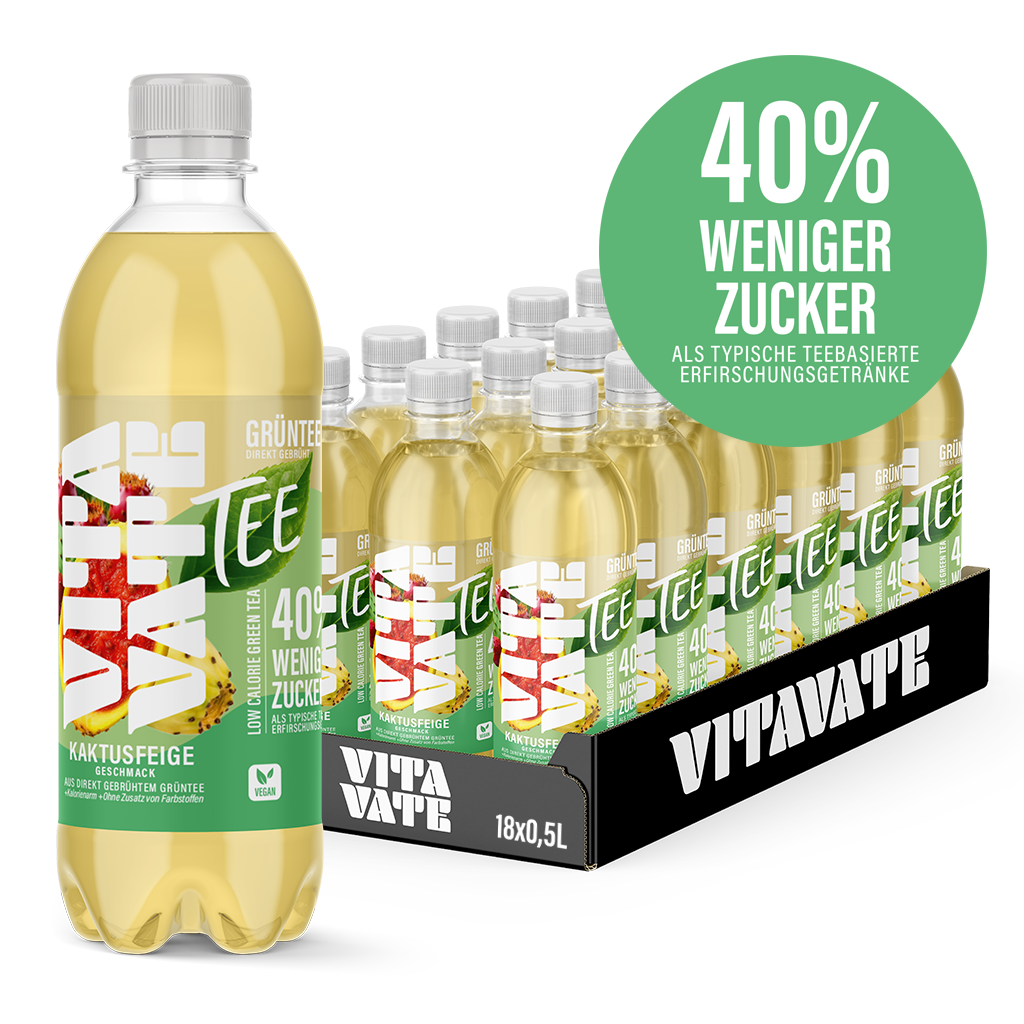 18-er Pack VitaVate Tee Kaktusfeige