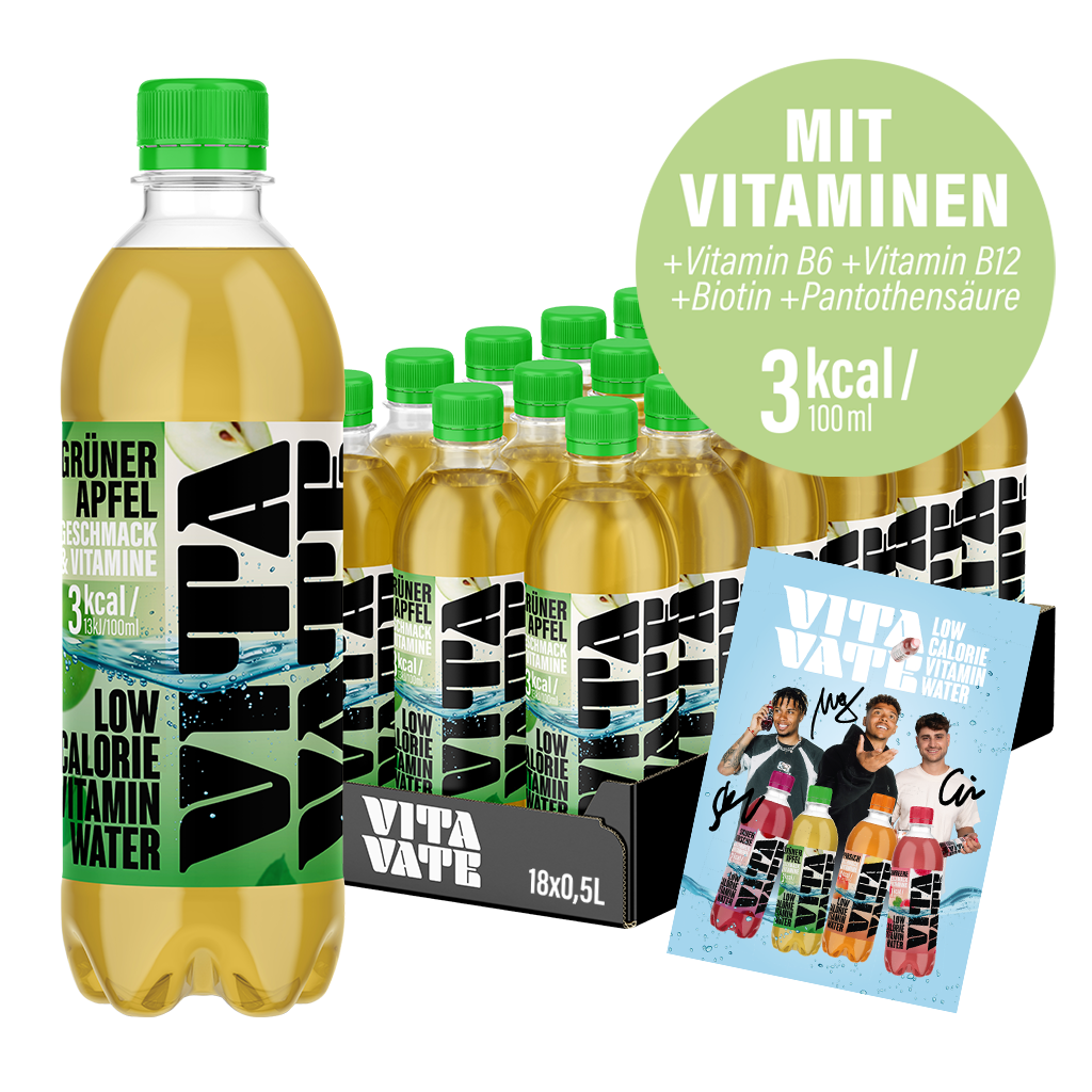 18er-Pack VitaVate Grüner Apfel