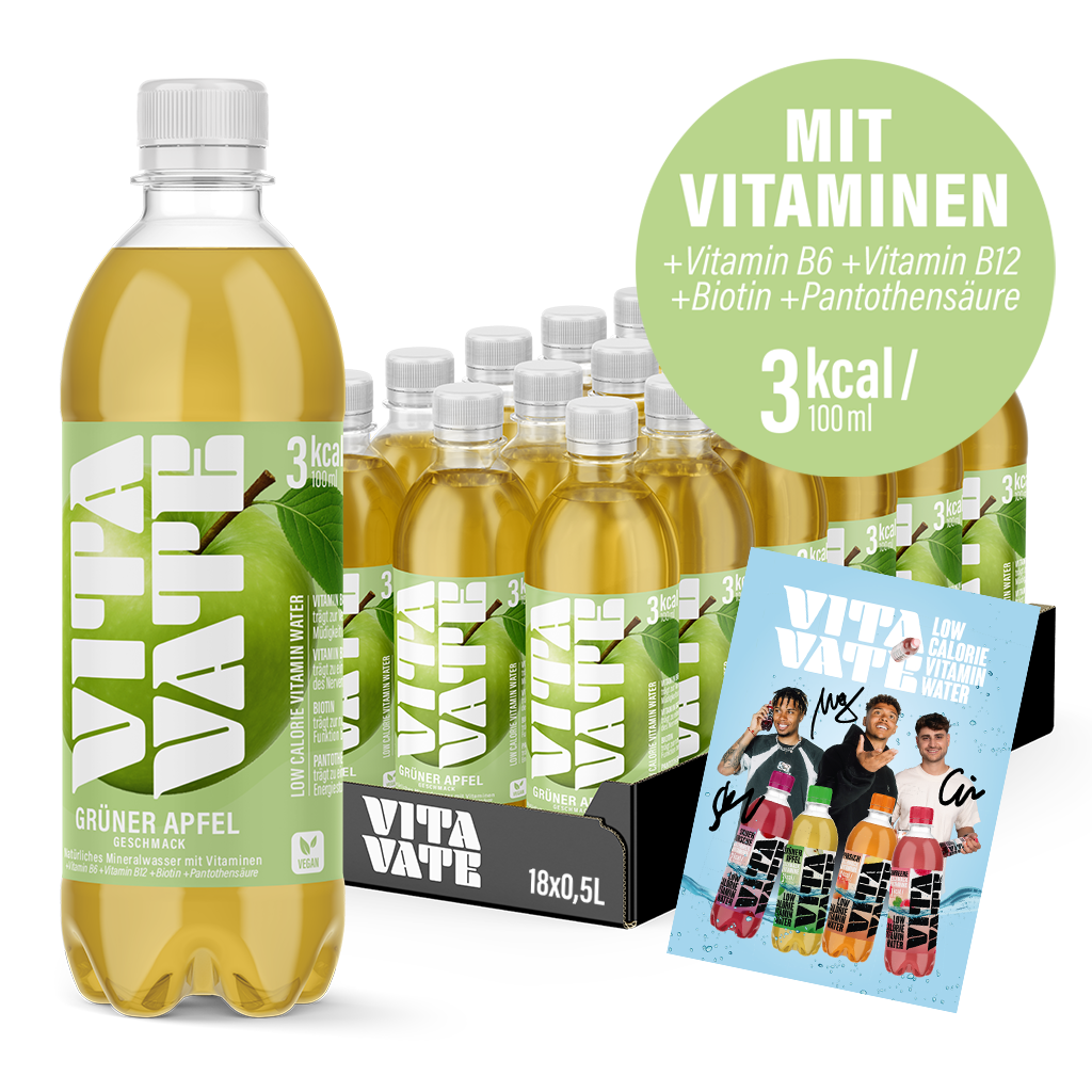 18er-Pack VitaVate Grüner Apfel