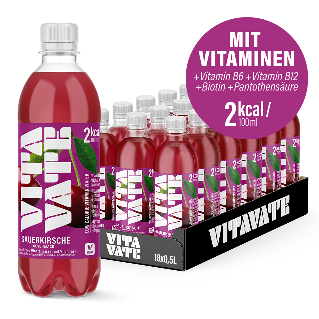 18er-Pack VitaVate Sauerkirsche