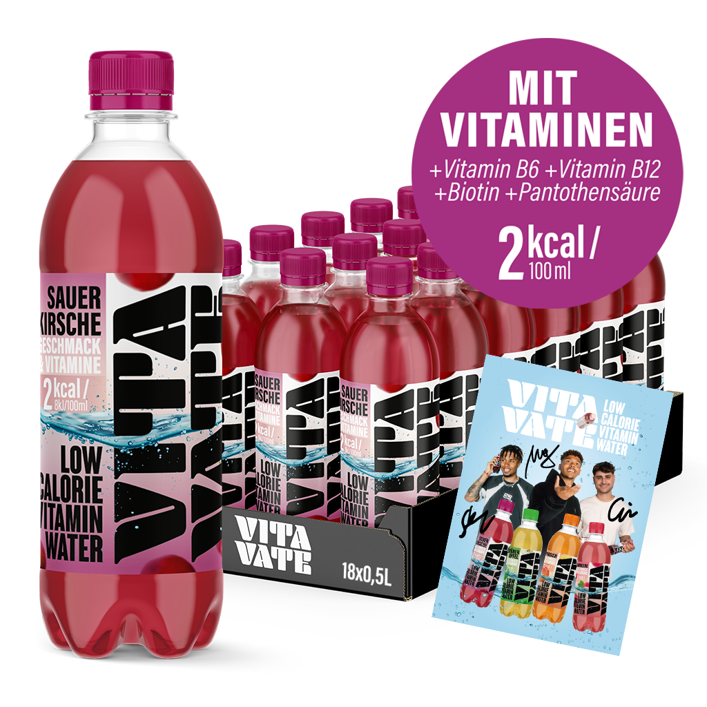 18er-Pack VitaVate Sauerkirsche